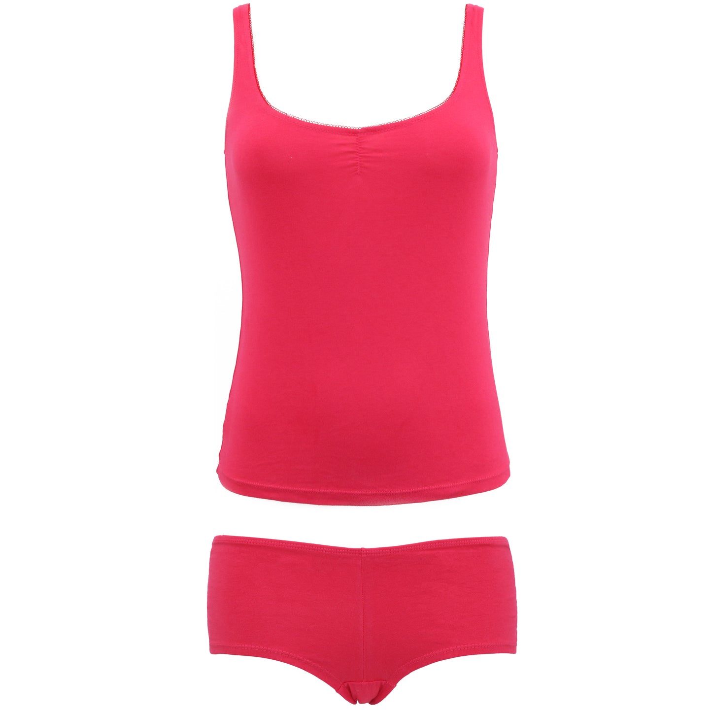 Women's Sexy Slim Fit Camisole Tank Top with Shorts Pajama Set