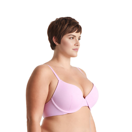 Women's Light Lift Underwire Convertible Add 1 Cup Push Up Tshirt Bra