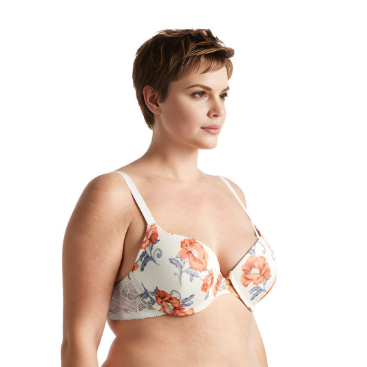 Women's Plus Size Perfect Shape Add 1 Cup Push Up Underwire Bras