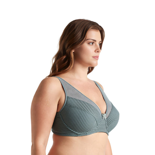Women's Plus Size Minimizer Unlined Underwire Full Coverage Bra
