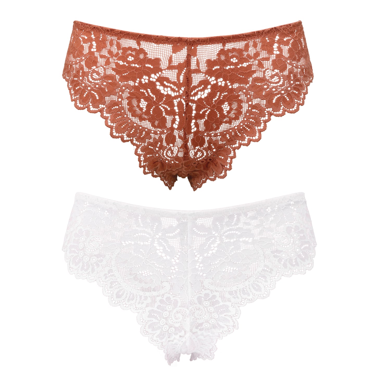 Women's Comfort Lace Tanga Hipster Boyshorts Panties
