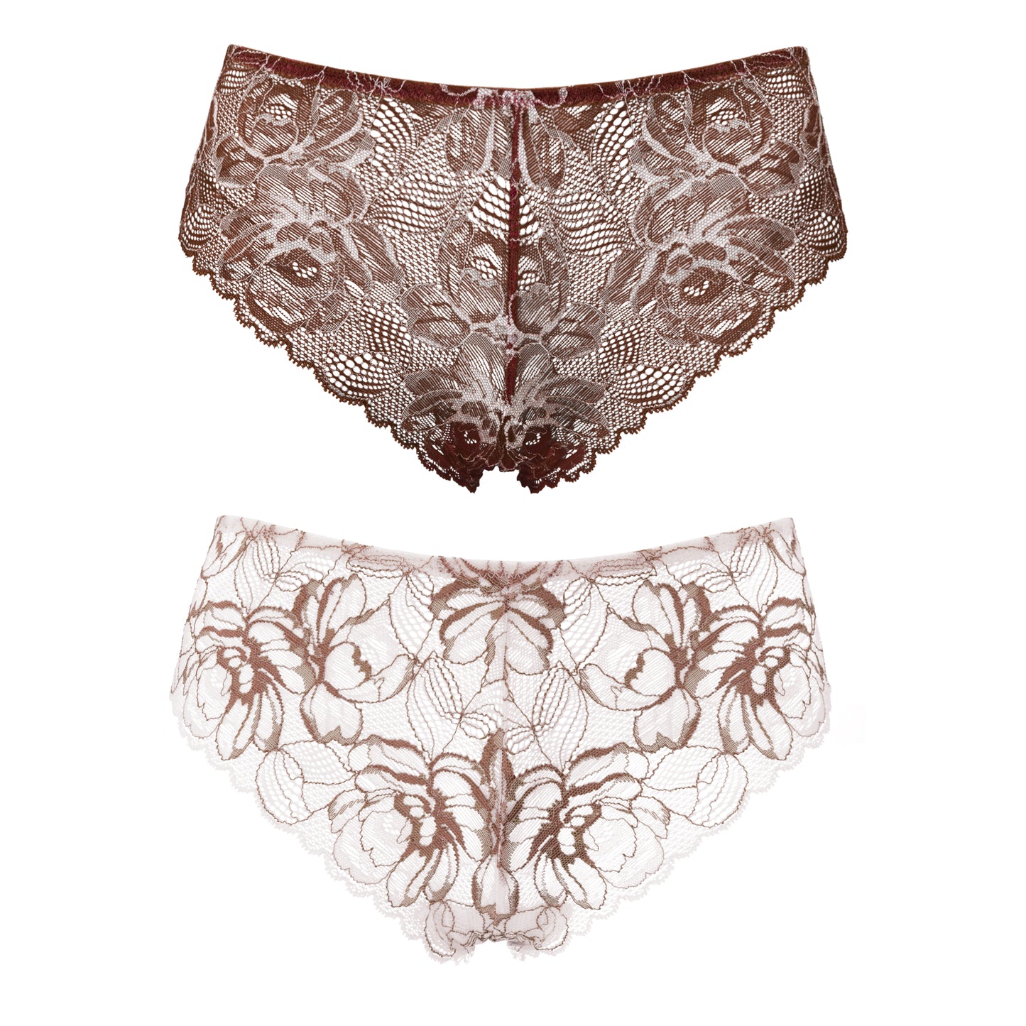 Women's Comfort Lace Tanga Hipster Boyshorts Panties