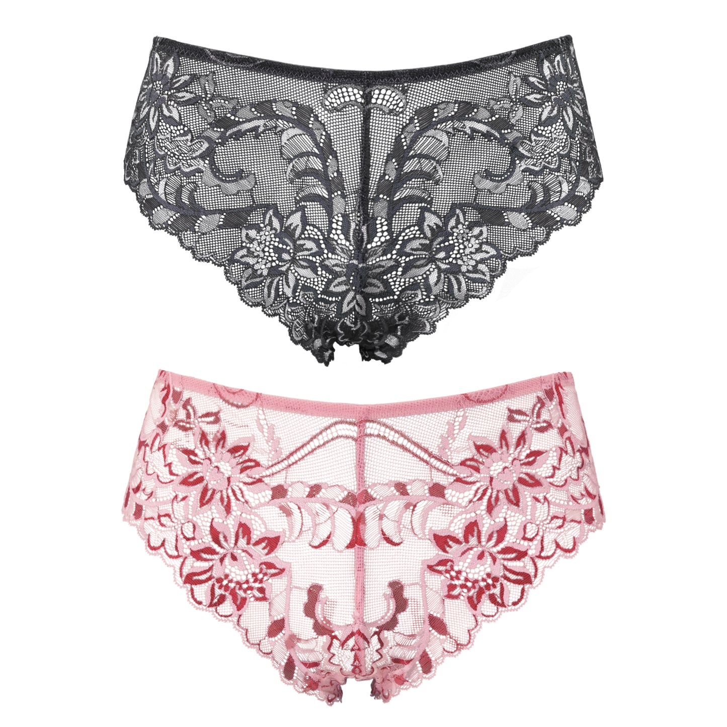 Women's Comfort Lace Tanga Hipster Boyshorts Panties