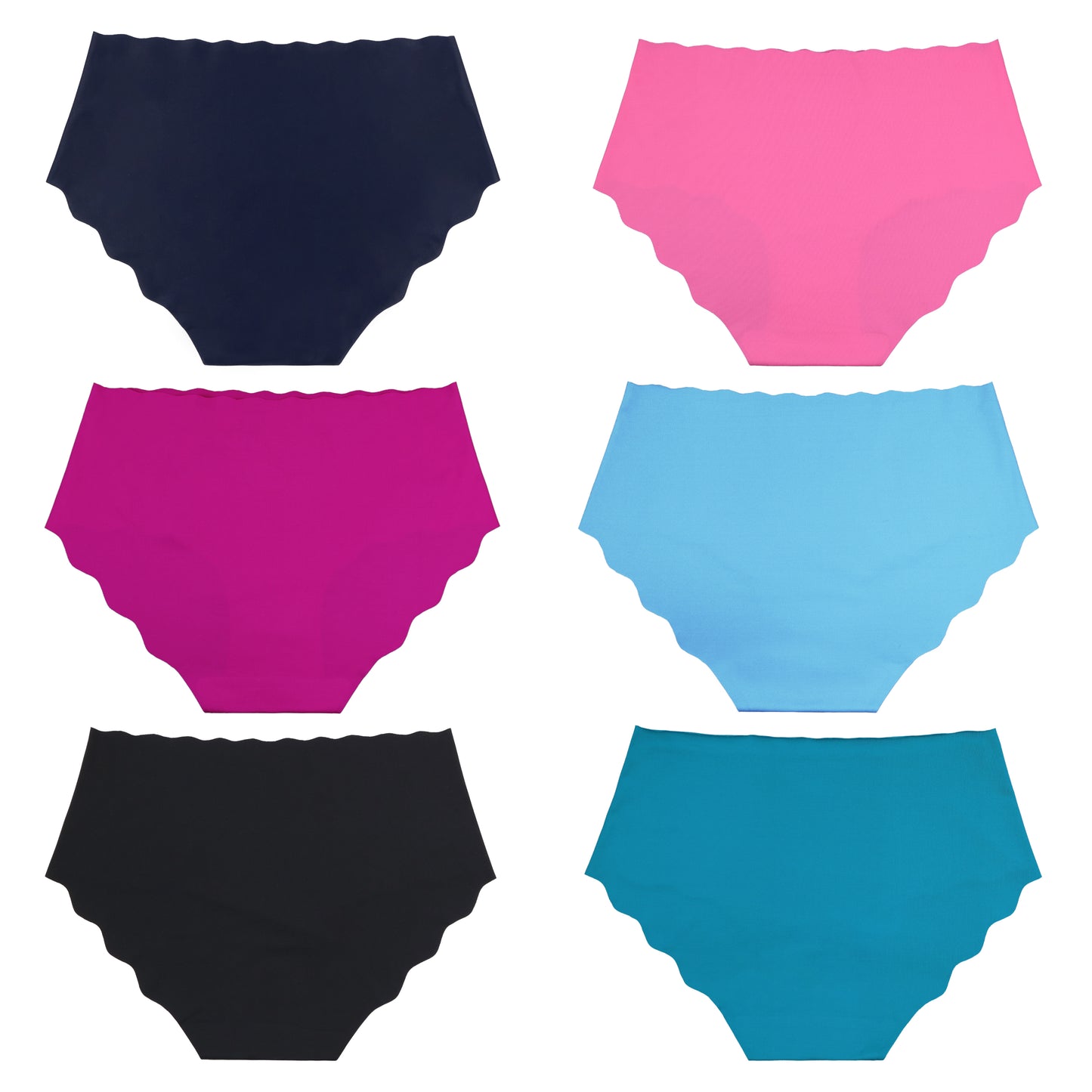 Women's Seamless Hipster No Show Invisible Underwear Panties