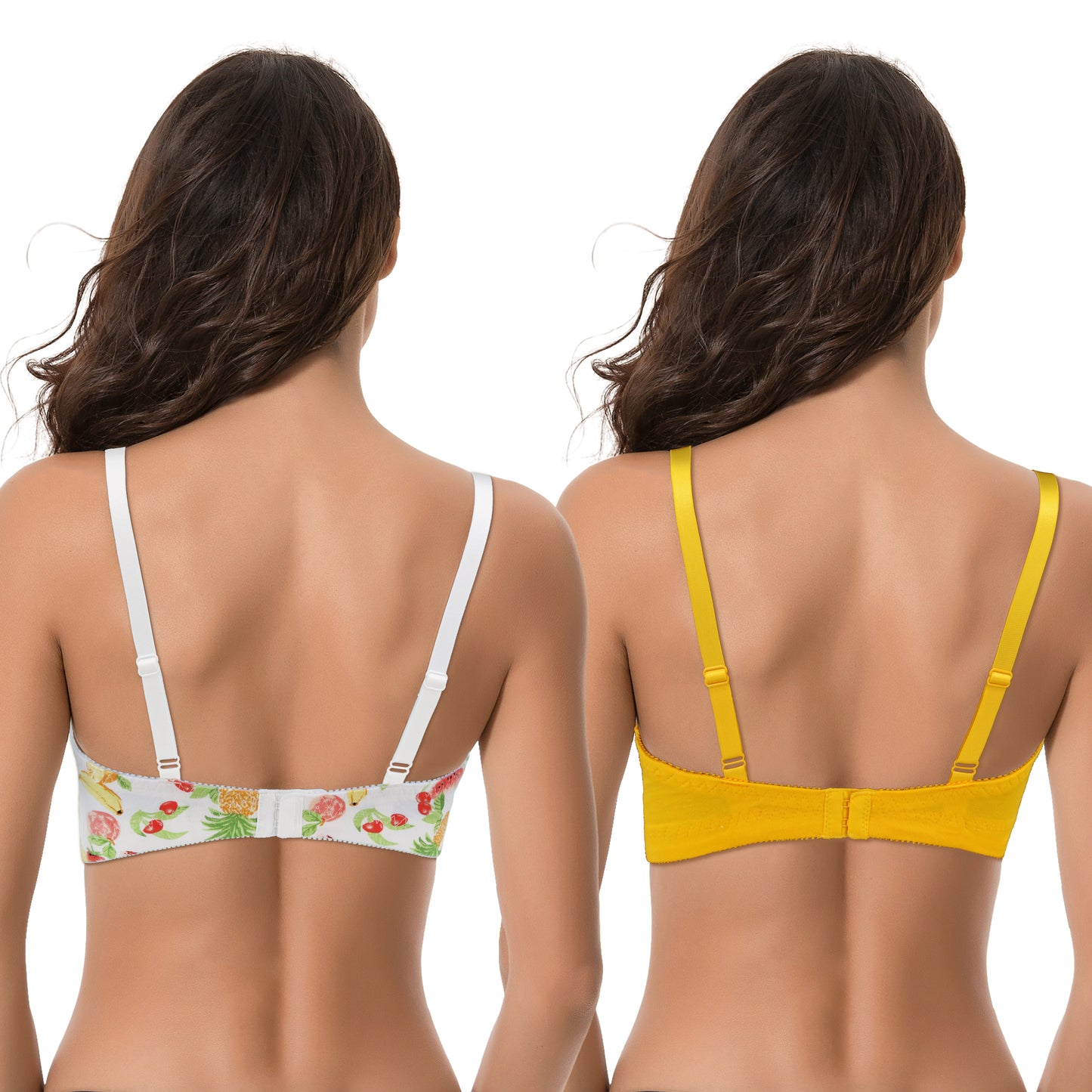 Women's Nursing Plus Size Wirefree Unlined Maternity Lace Trim Bra