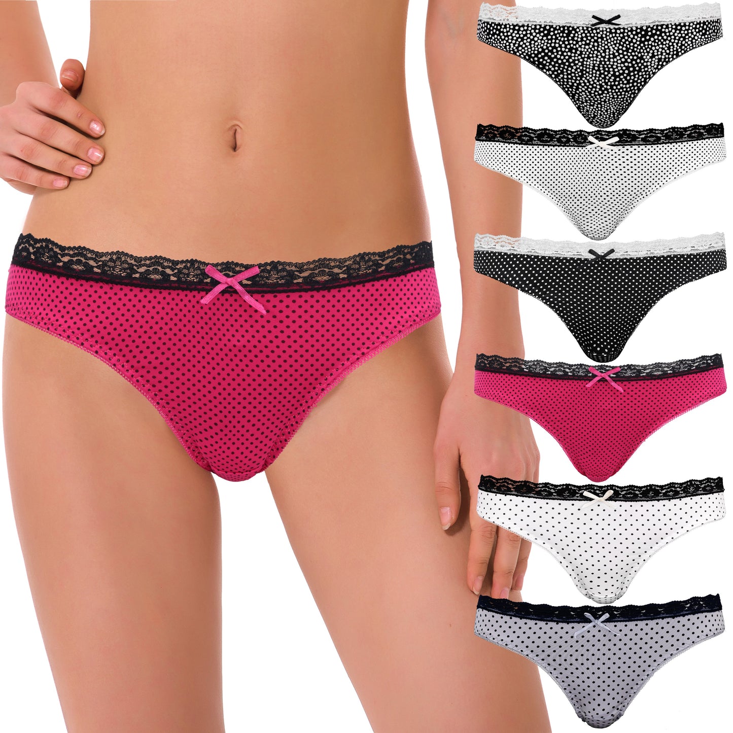 Women's Sexy Lace Bikini Hipster Boyshorts Underwear Panties
