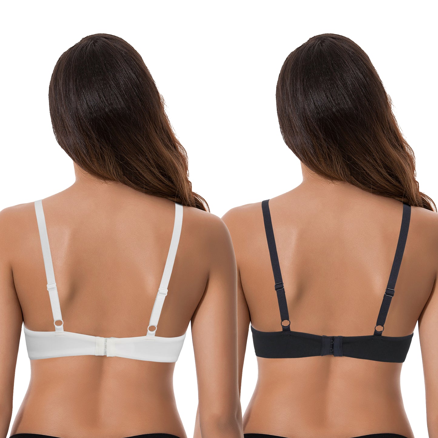 Women's Plus Size Add 1 and a half Cup Push Up Underwire Lace Bras
