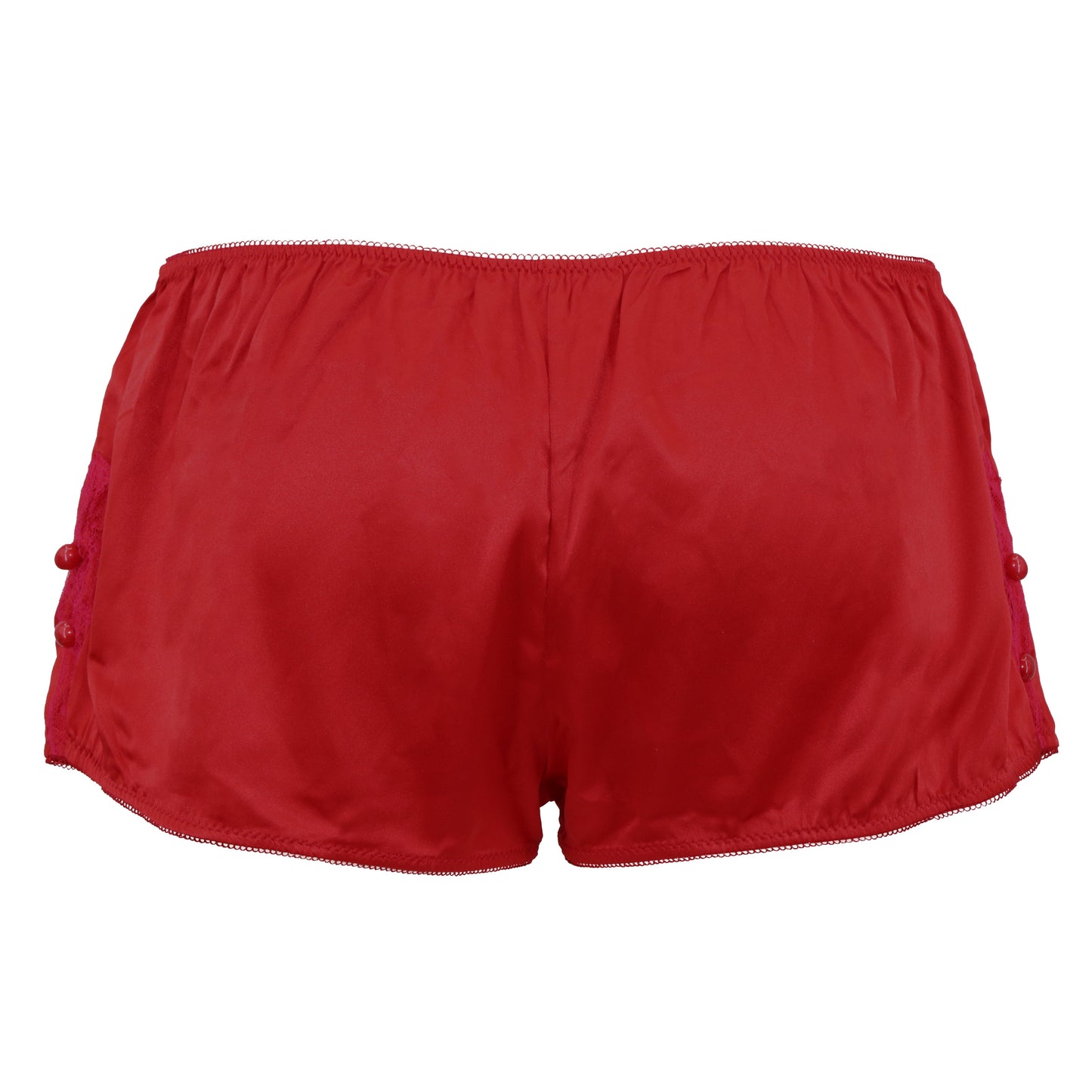 Women's Satin Lingerie Lace Camisole Tank Top With Shorts Pajama Set