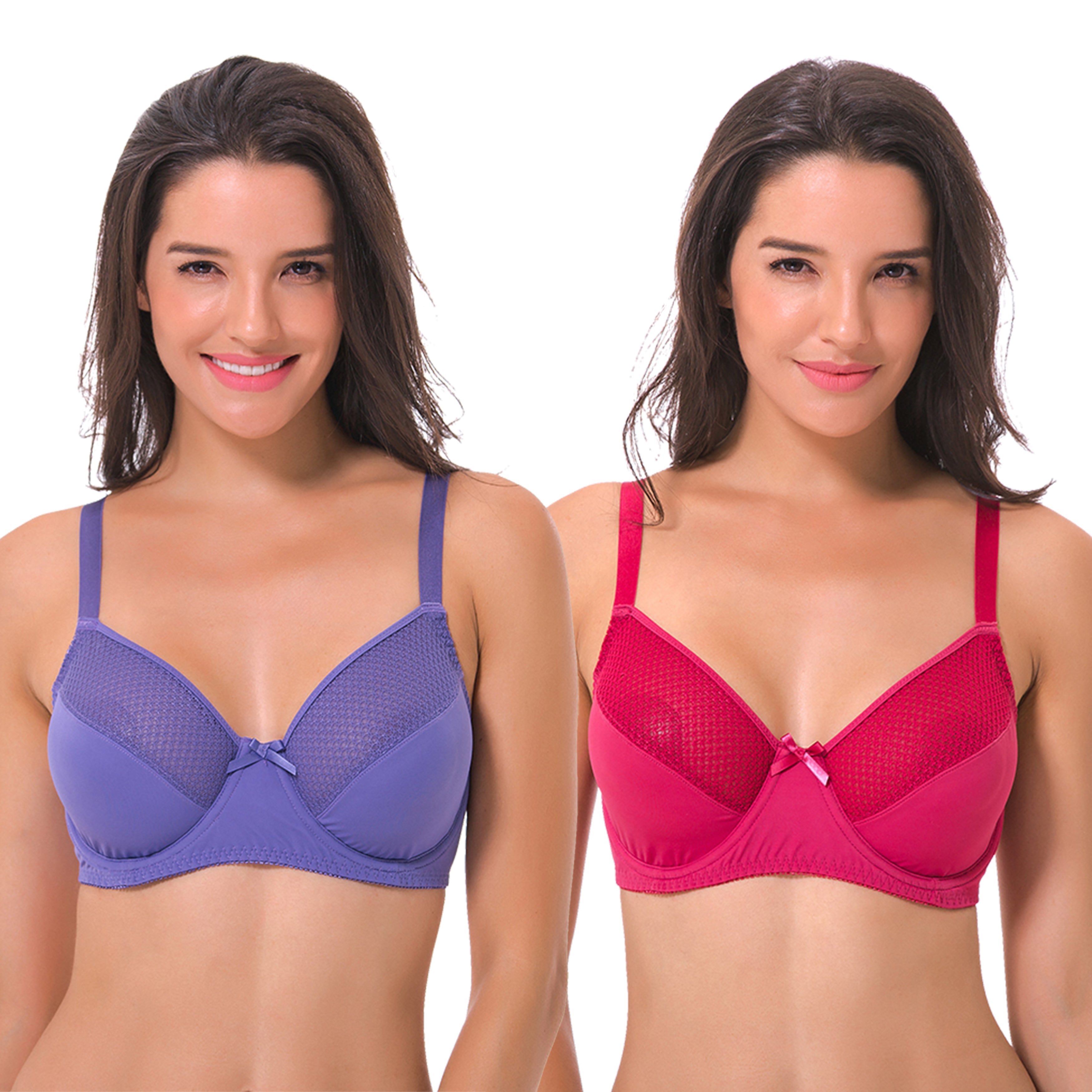 Curve Muse Taglia Grossa Minimizer Reggiseno Sfoderato con Ferretto con Curve Muse Taglia Grossa Minimizer Reggiseno Sfoderato con Ferretto con