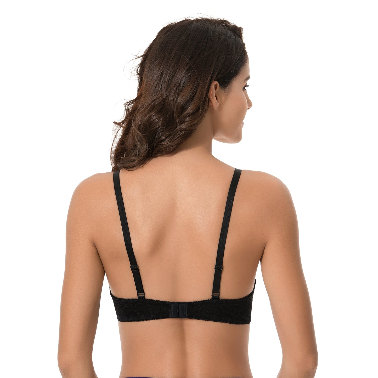 Women's Plus Size Perfect Shape Add 1 Cup Push Up Underwire Tshirt Bra
