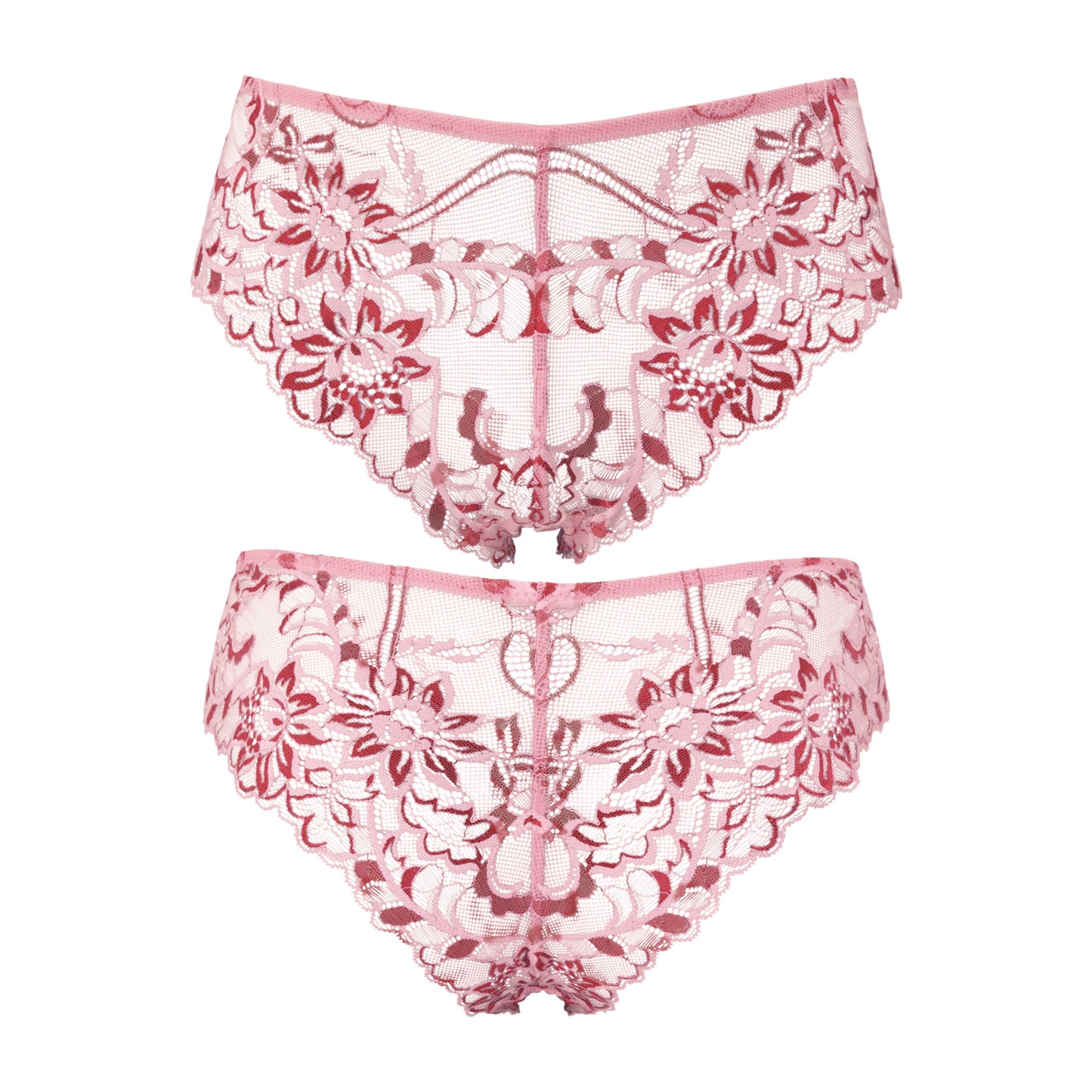 Women's Comfort Lace Tanga Hipster Boyshorts Panties