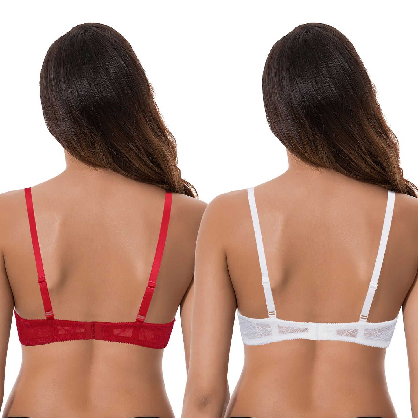 Women's Plus Size Perfect Shape Add 1 Cup Push Up Underwire Tshirt Bra