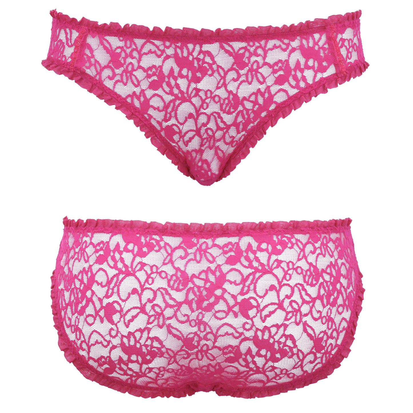 Women's Sexy Lace Bikini Hipster Boyshorts Underwear Panties