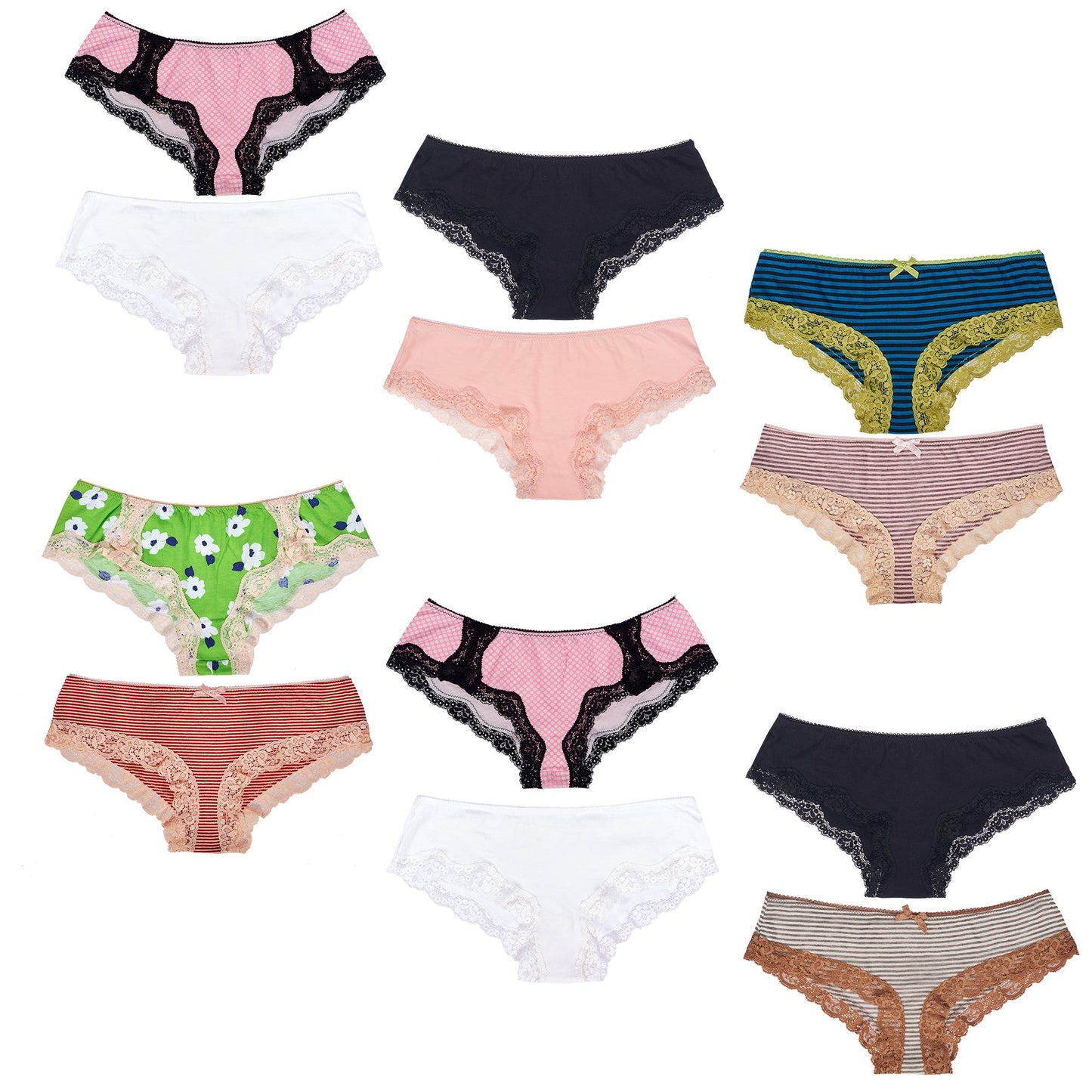 Cotton Soft Women Underwear Knickers Boxer Briefs Short