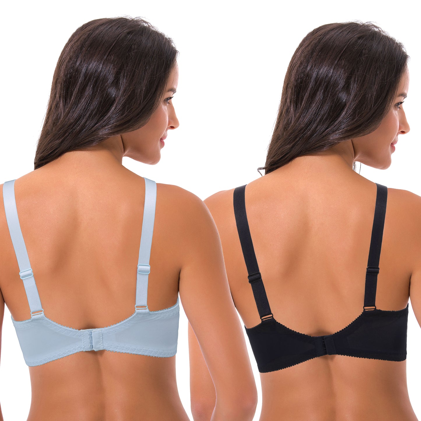 Women's Plus Size Unlined Minimizer Underwire Full Figure Bra