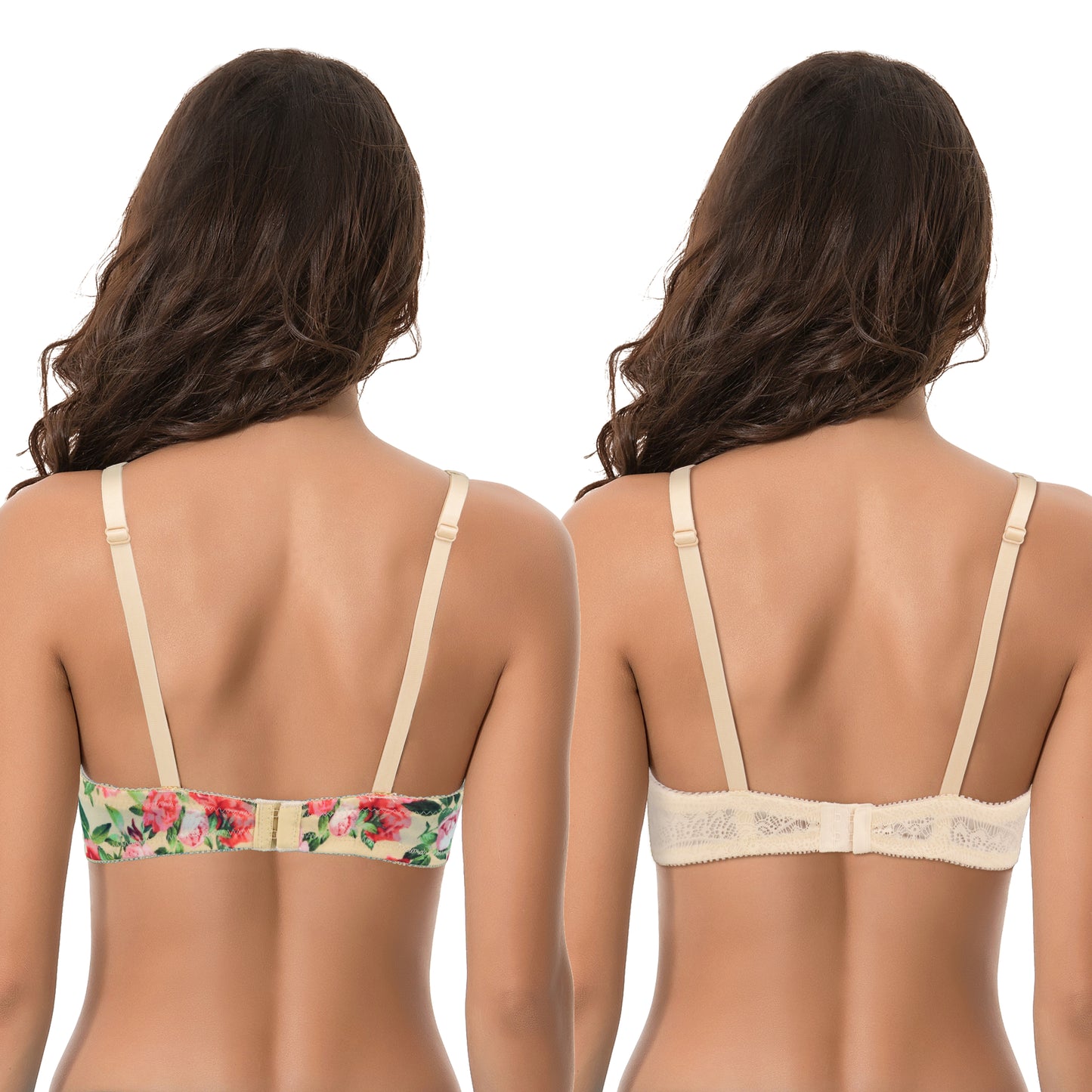 Women's Plus Size Perfect Shape Add 1 Cup Push Up Underwire Bras