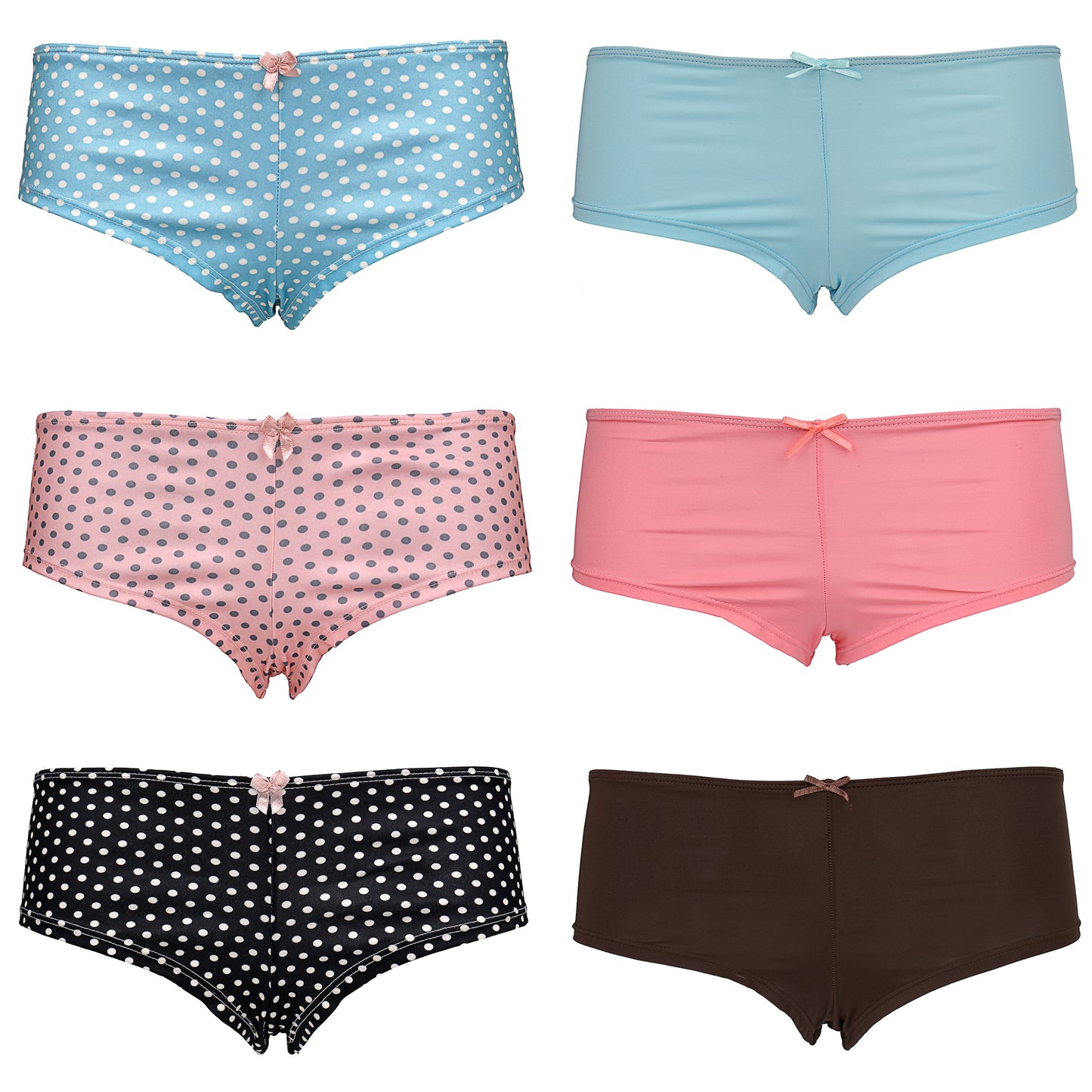 Women's Sexy Comfort Boyshort Boxer Brief Underwear Panties