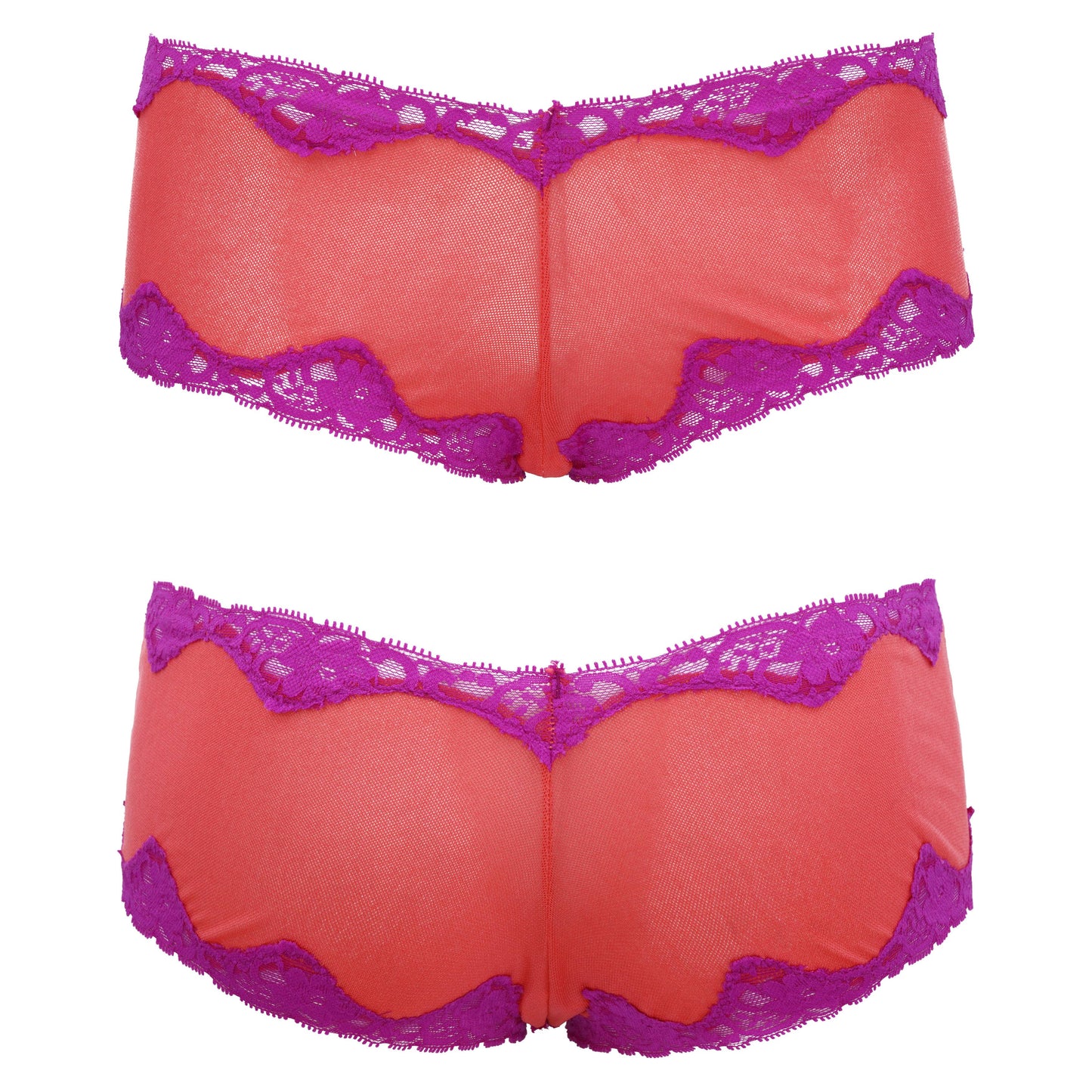 Pack of 5 Sexy Sheer Lace Tanga Hipster Bikini Panties