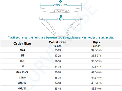 Women's Seamless Lightweight Basic Style Mesh-Sided Brief Panties