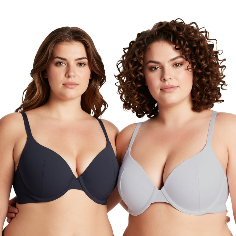 Women's Plus Size Padded Underwire Full Coverage Bra