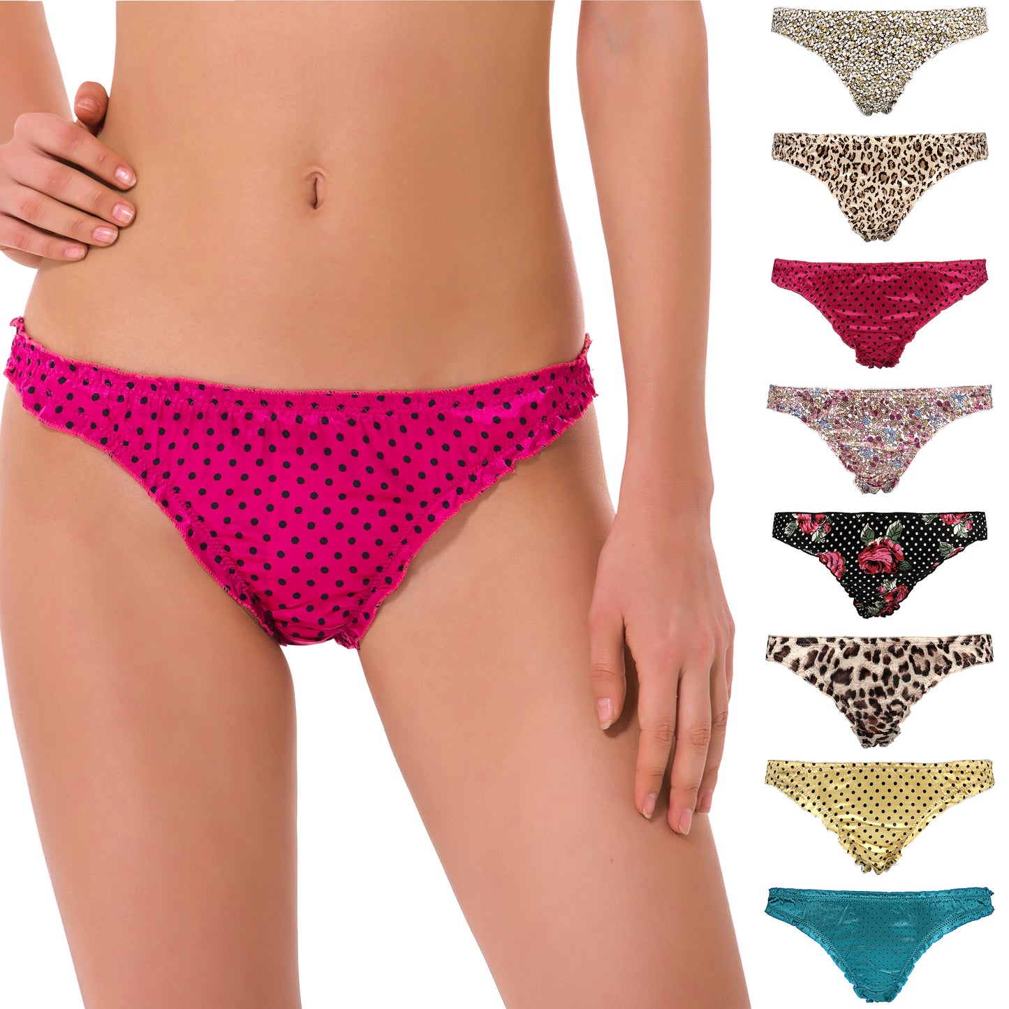 Women's Underwear Random Packs Brief Bikini Boyshort Panties