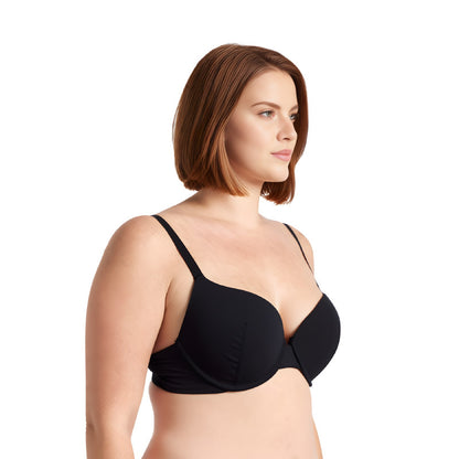 Women's Light Lift Underwire Convertible Add 1 Cup Push Up Tshirt Bra