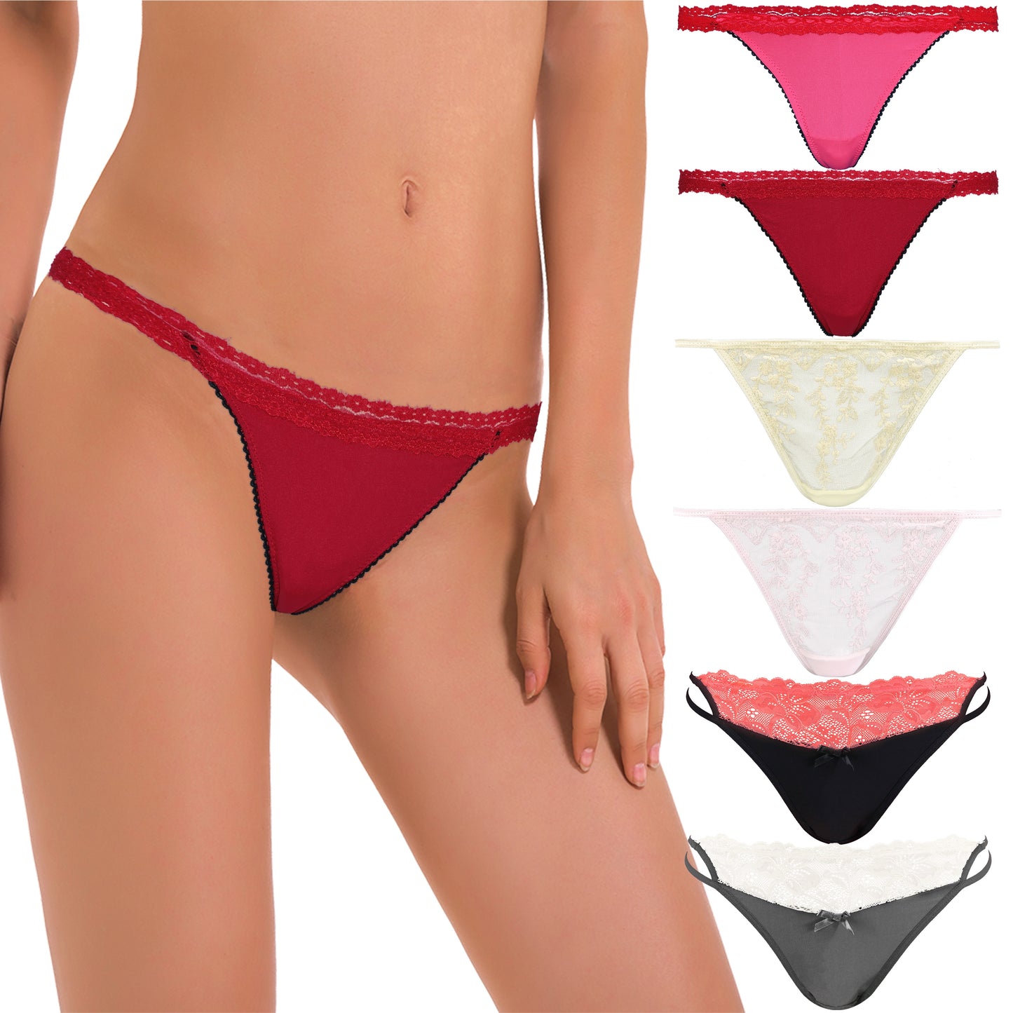 Women's Underwear Random Packs Brief Bikini Boyshort Panties