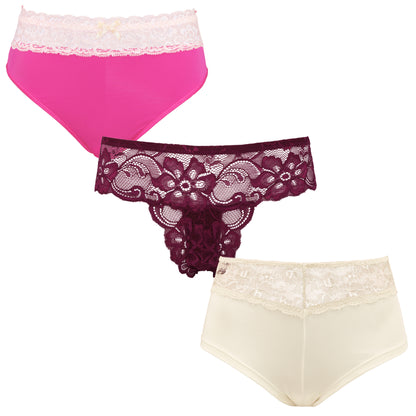 Women's Underwear Random Packs Brief Bikini Boyshort Panties