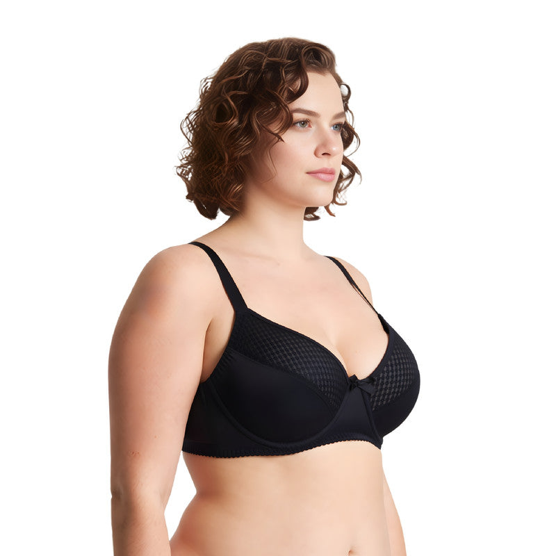 Women's Plus Size Unlined Minimizer Underwire Full Figure Bra