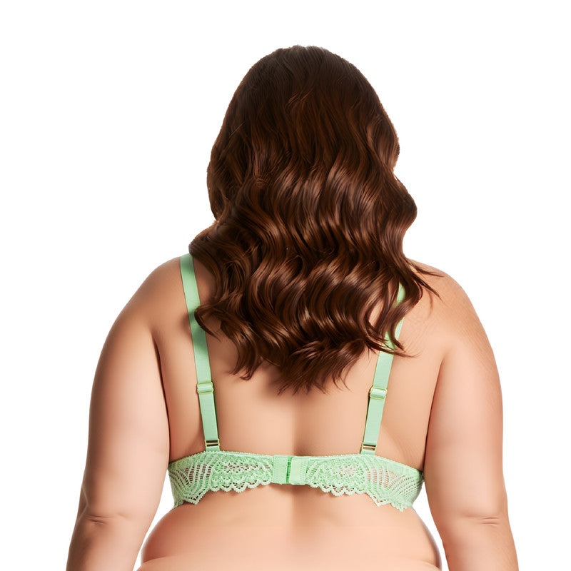 Women's Plus Size Push Up Add 1 Cup Underwire Perfect Shape Lace Bras