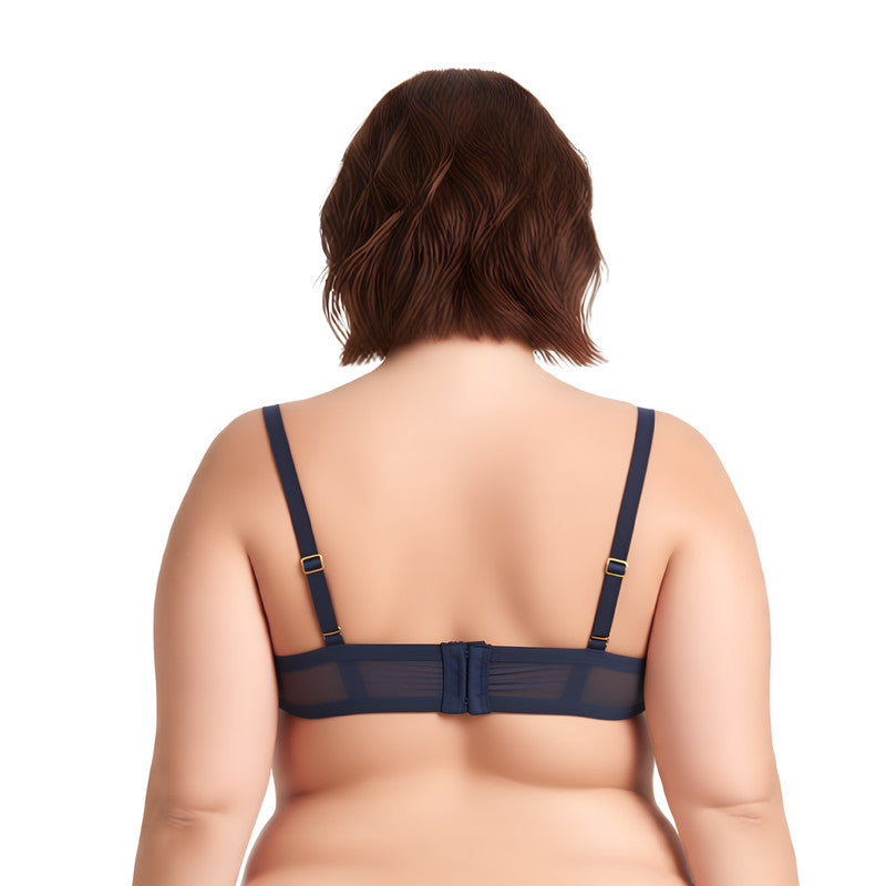 Women's Plus Size Add 1+ Cup Push Up Perfect Shape Underwire Lace Bra