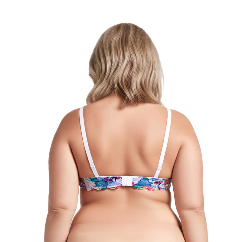 Women's Plus Size Perfect Shape Add 1 Cup Push Up Underwire Bras