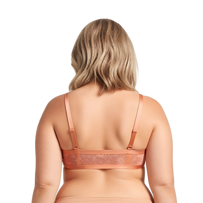 Women's Plus Size Full Coverage Underwire Front Close Bras