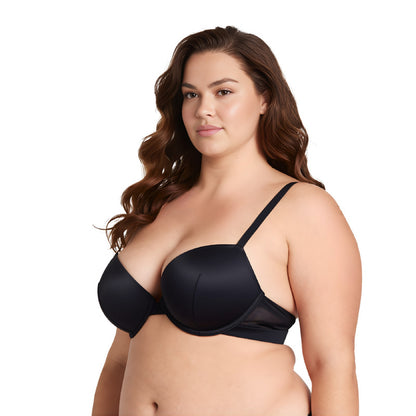 Women's Plus Size Add 1 and a half Cup Push Up Underwire Lace Bras
