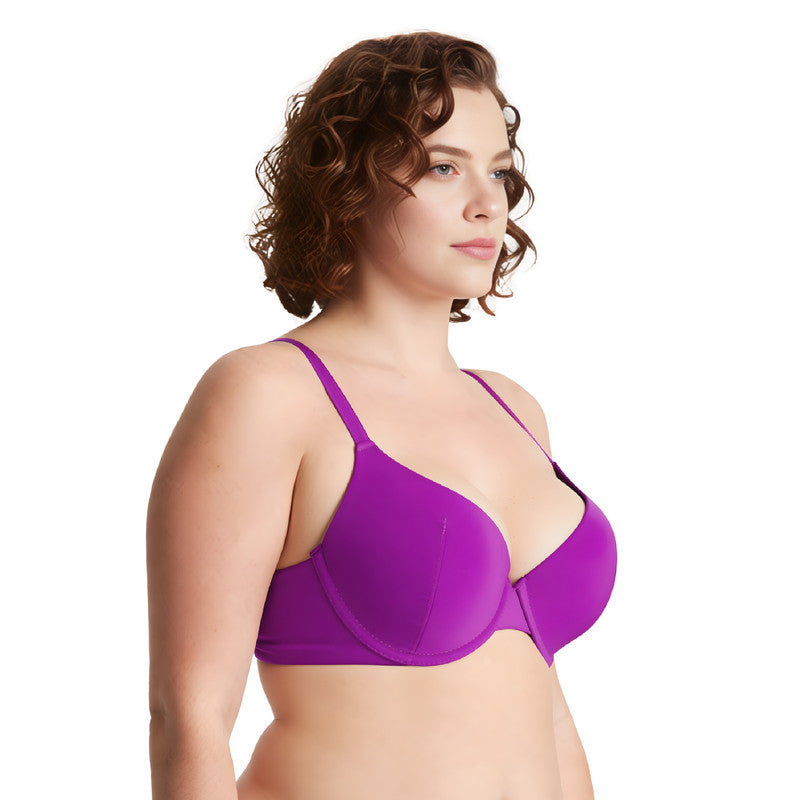 Women's Plus Size Padded Underwire Full Coverage Bra