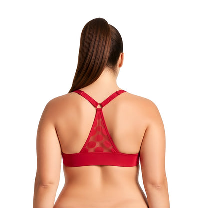 Women's Push Up Add 1 and a half Cup Underwire Halter Front Close Bras