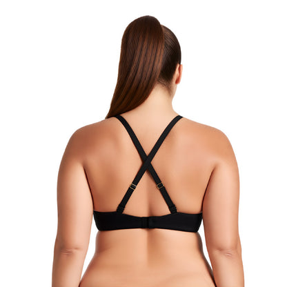 Women's Light Lift Add 1 Cup Push Up Underwire Convertible Tshirt Bra