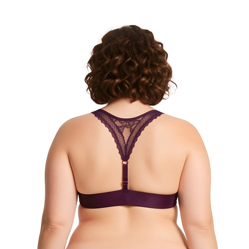 Women's Plus Size Add 1 Cup Push Up Underwire Halter Front Close Bras