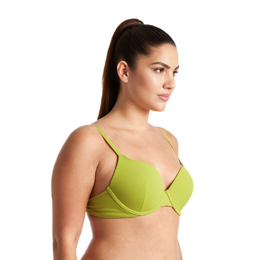 Women's Light Lift Underwire Convertible Add 1 Cup Push Up Tshirt Bra