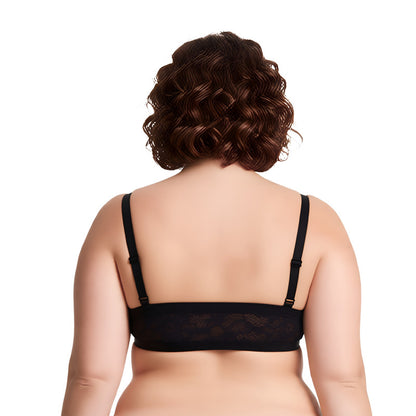 Women's Plus Size Full Coverage Underwire Front Close Bras