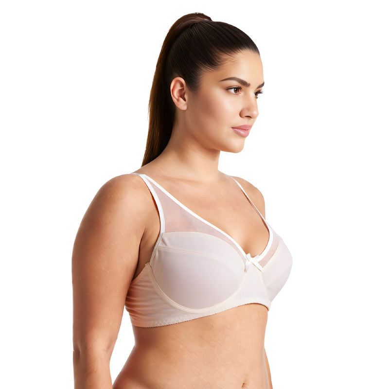 Women's Plus Size Minimizer Unlined Underwire Full Coverage Bra