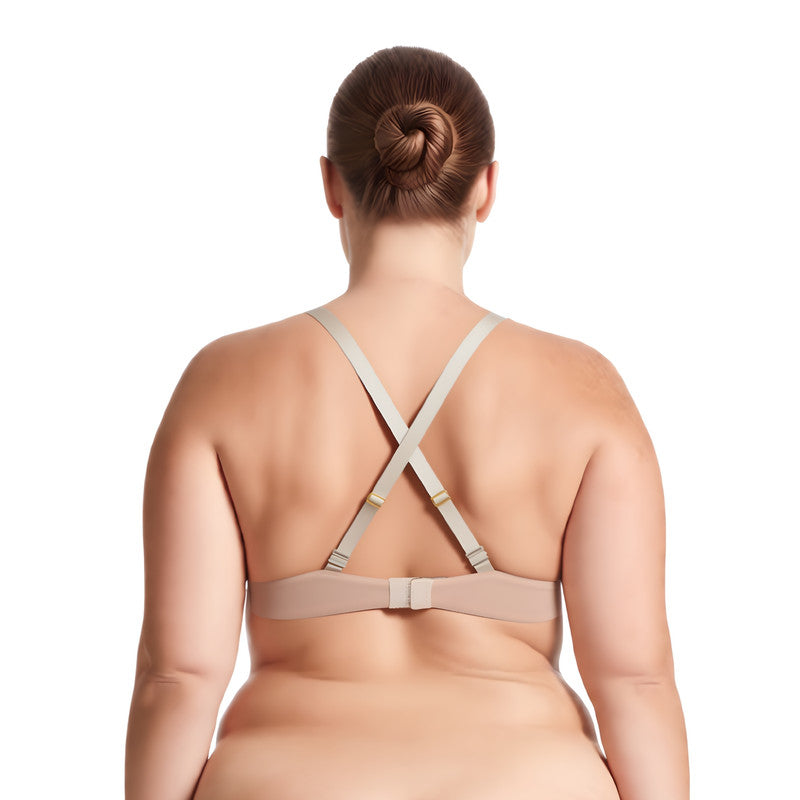 Women's Plus Size Padded Underwire Full Coverage Bra