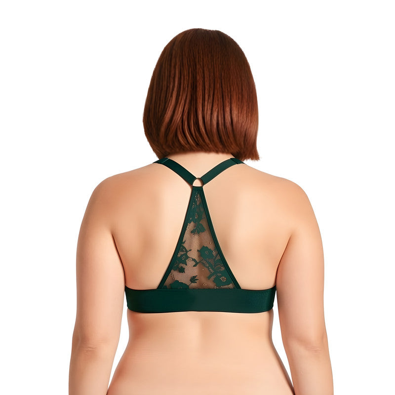 Women's Push Up Add 1 and a half Cup Underwire Halter Front Close Bras