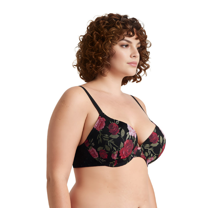 Women's Plus Size Perfect Shape Add 1 Cup Push Up Underwire Bras