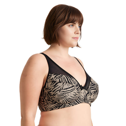Women's Plus Size Minimizer Unlined Underwire Full Coverage Bra