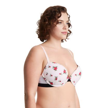 Women's Plus Size Add 1 and a half Cup Push Up Underwire Lace Bras