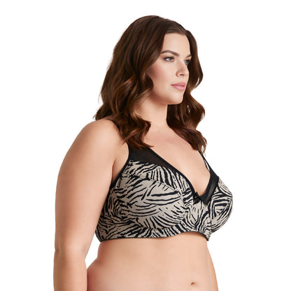 Women's Plus Size Minimizer Unlined Underwire Full Coverage Bra