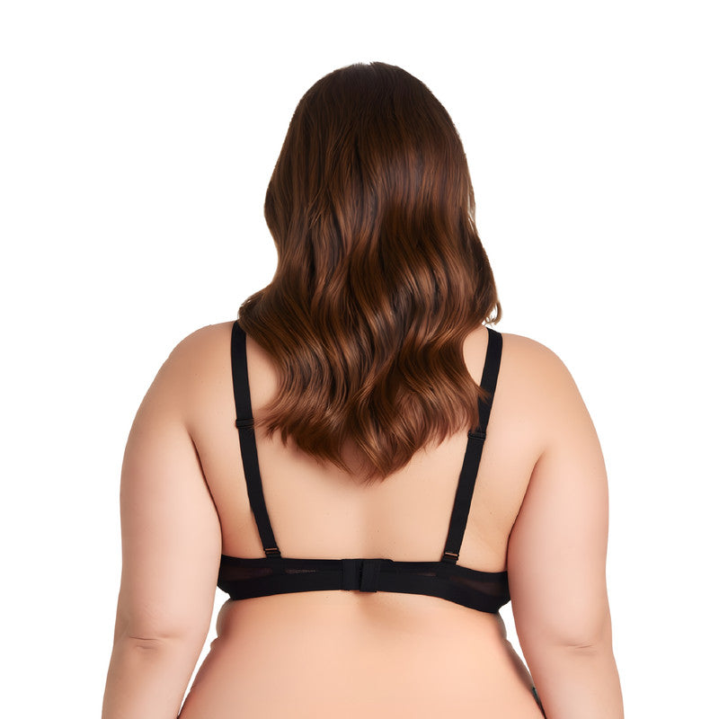 Women's Plus Size Add 1 and a half Cup Push Up Underwire Lace Bras