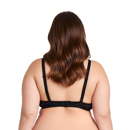 Women's Plus Size Add 1 and a half Cup Push Up Underwire Lace Bras