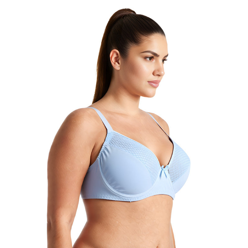 Women's Plus Size Unlined Minimizer Underwire Full Figure Bra